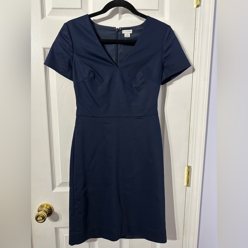 J. Crew Elegant Navy Blue Dress size 0